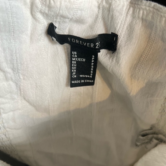 White peasant crop top - Picture 2 of 3